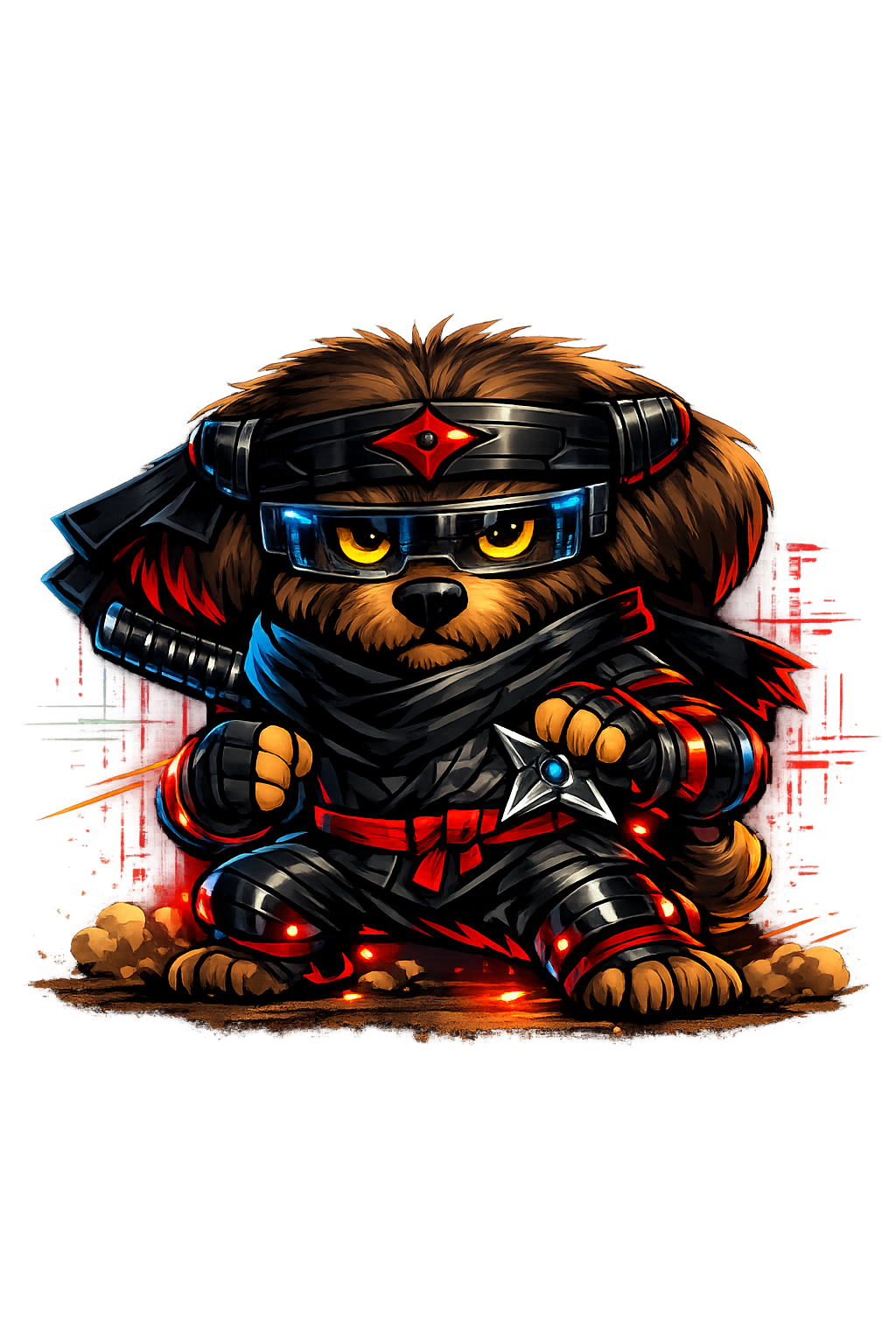 Cyber Ninja Dog